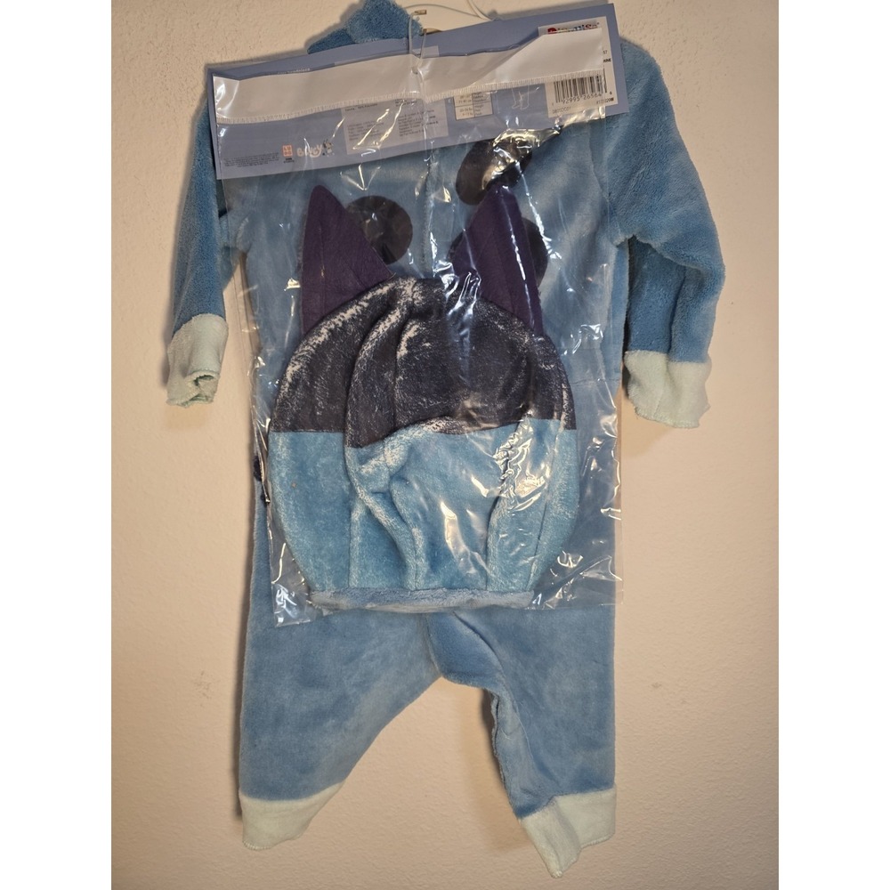 Bluey Toddler‎ Halloween Costume Jumpsuit 12-18 Months New In Package - Picture 3 of 3